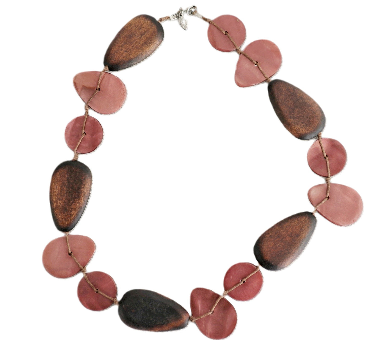 Organic handmade necklace